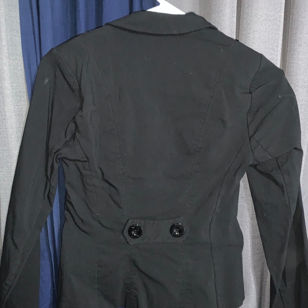 Black suit jacket